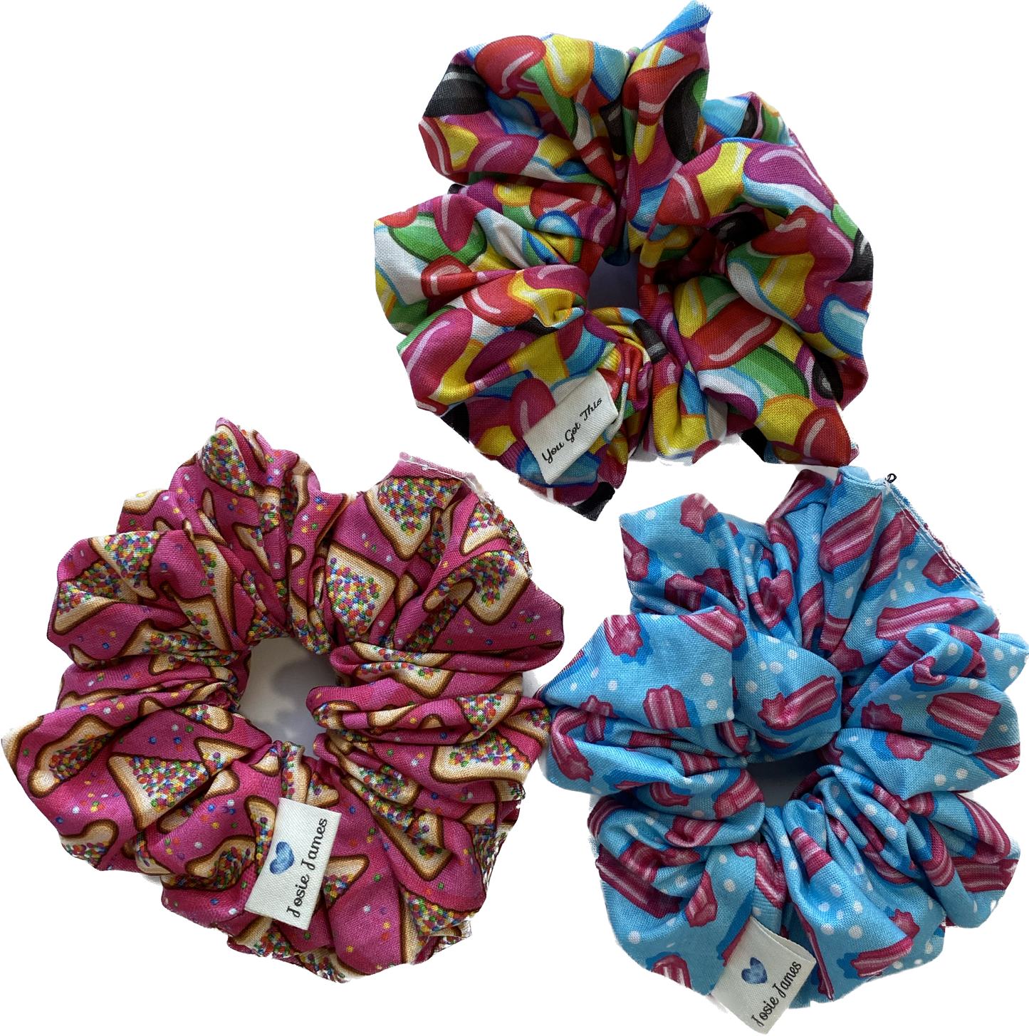 Fairy Bread Scrunchie